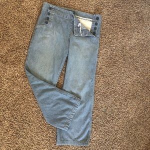 Pinstripe Sailor Pants